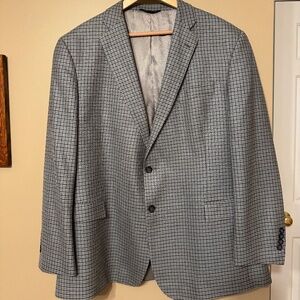 Brooks Brothers Regent Fit 48 L Sport Coat Jacket Blazer - Silk Wool Blend